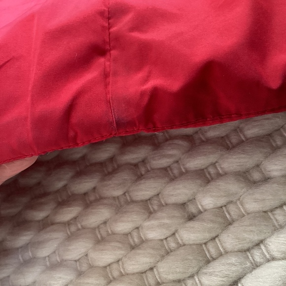 J. Crew Women’s Red Quilted Puffer Down Jacket XS Colorful Lightweight EUC - Picture 6 of 6